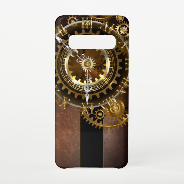 Steampunk clock samsung galaxy hülle (Rückseite)