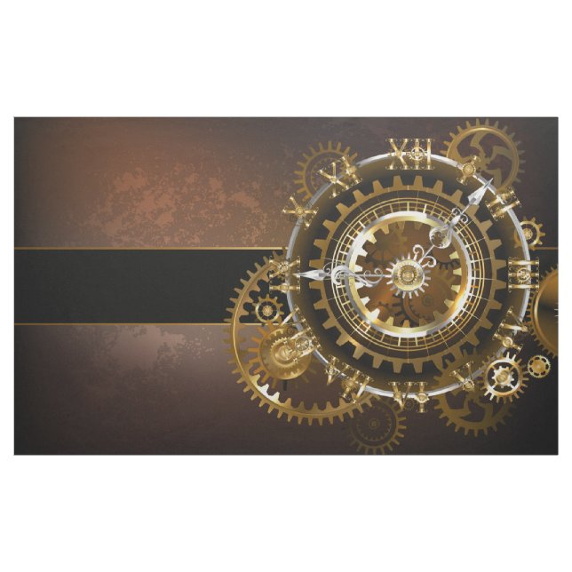 Steampunk clock stoff (Yard (91,4 cm))