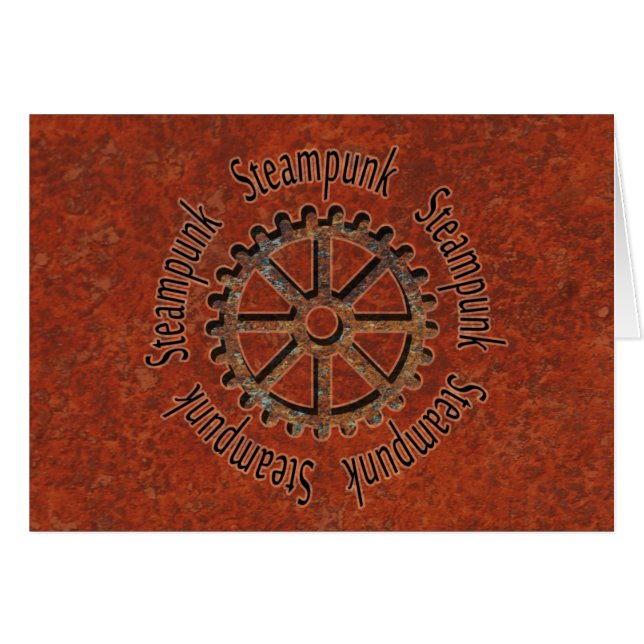 Steampunk Cogwheel (Vorderseite (Horizontal))