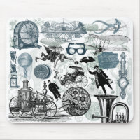 Steampunk Collage Colorized