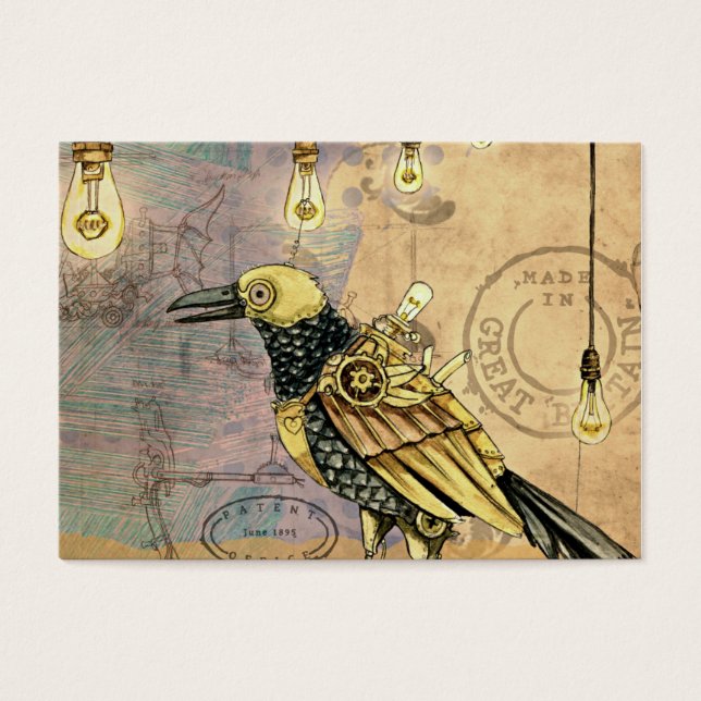 Steampunk Crow (Vorderseite)