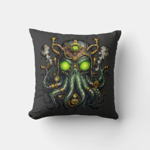 Steampunk-Cthulhu-Monster Kissen