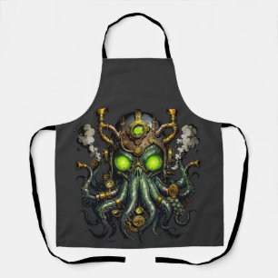 Steampunk-Cthulhu-Monster Schürze