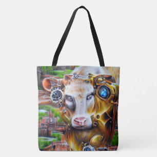 Steampunk Cyber Cow
