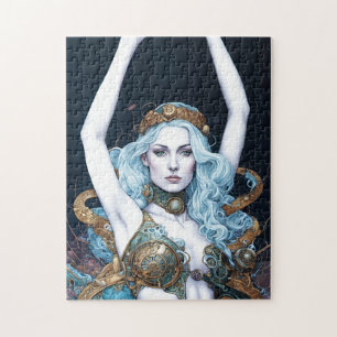Steampunk Dancing Woman Puzzle