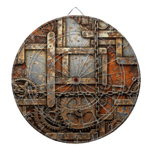 Steampunk-Dartscheibe Dartscheibe