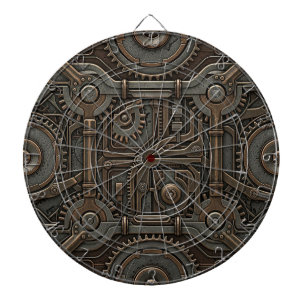Steampunk-Dartscheibe Dartscheibe