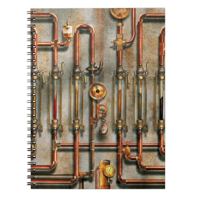 Steampunk - Das Schmierkrümmer Notizblock (Vorderseite)