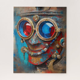 Steampunk Das Zin-Man-Portrait Puzzle