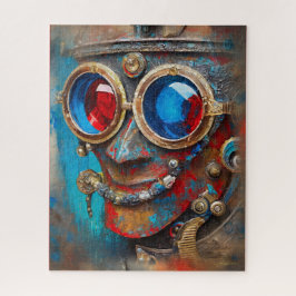 Steampunk Das Zin-Man-Portrait Puzzle