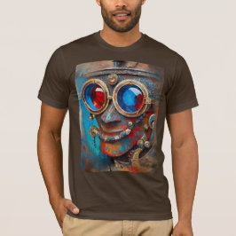 Steampunk Das Zin-Man-Portrait T-Shirt