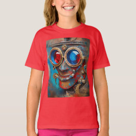 Steampunk Das Zin-Man-Portrait T-Shirt