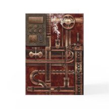 Steampunk Design Grußkarte
