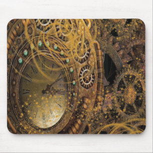 Steampunk-Design Mousepad