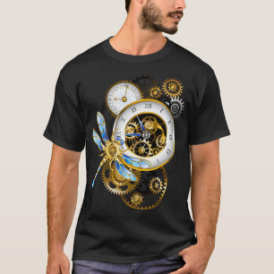Steampunk-Dials mit Dragonfly T-Shirt