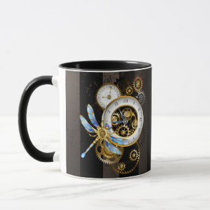 Steampunk-Dials mit Dragonfly Tasse