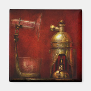 Steampunk - die Fackel Magnet