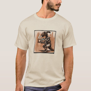 Steampunk Dino Drink Coffee Shirt