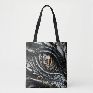 Steampunk-Drachenauge Nahaufnahme Ai-Kunst