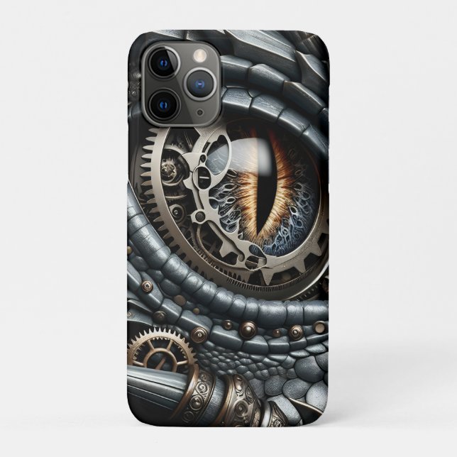 Steampunk Dragon Eye Schließen Ai Art Case-Mate iPhone Hülle (Rückseite)