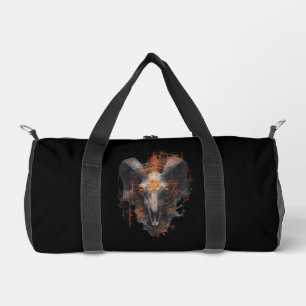 Steampunk-Dunkelschädel-Tasche Duffle Bag