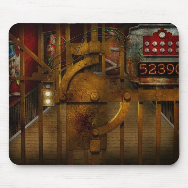 Steampunk - Dystopie - Der Vault Mousepad (Vorne)