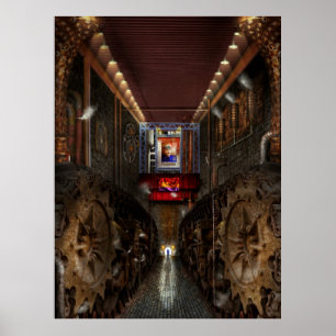 Steampunk - Dystopische Gesellschaft Poster