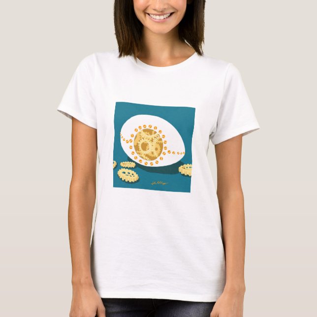 Steampunk Ei-T - Shirt (Vorderseite)