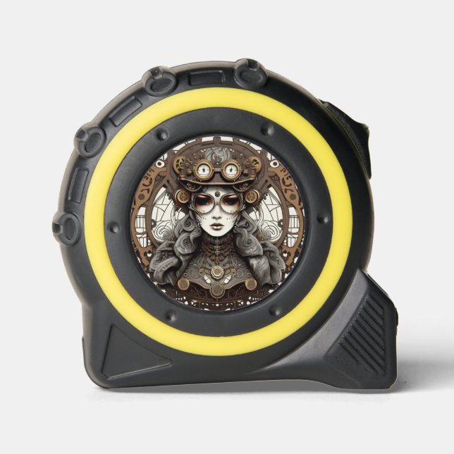 "Steampunk Elegance" Maßband (Vorderseite)