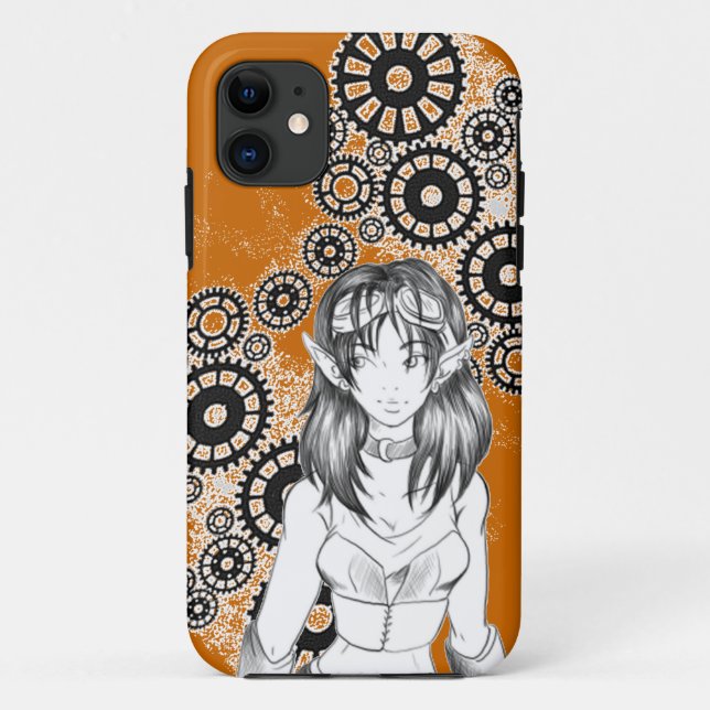 Steampunk-Elf - iPhone5-Hülle Case-Mate iPhone Hülle (Rückseite)