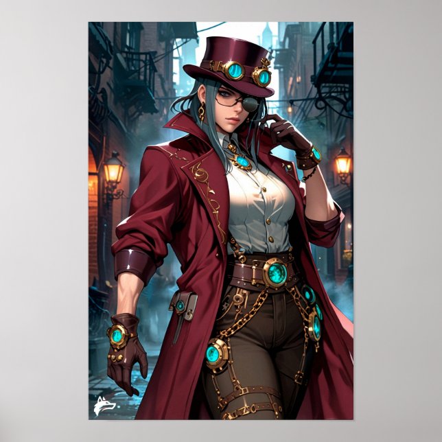 Steampunk Enchantress - Refinement and Power Poster (Vorne)