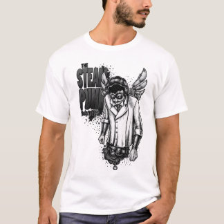 Steampunk Erfinder Retro Futuristische Mechanik T-Shirt