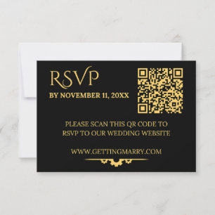 Steampunk-Extravaganza Vintage-Uhrwerk-Hochzeit RSVP Karte