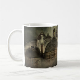 Steampunk Fantasie-Architektur - die Tasse