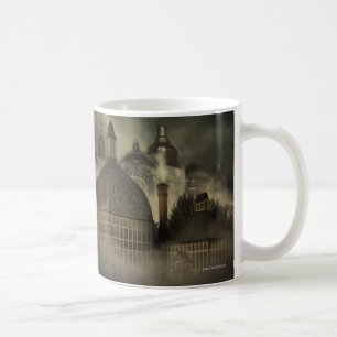 Steampunk Fantasie-Architektur - die Tasse
