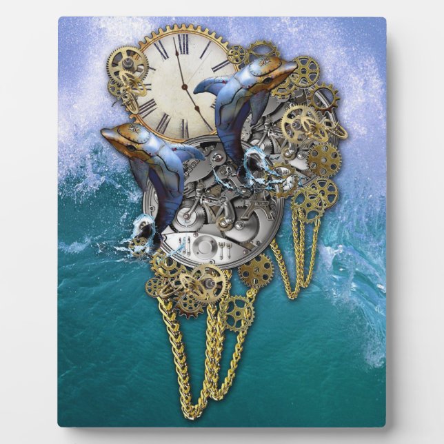 Steampunk Fashion Fotoplatte (Vorderseite)