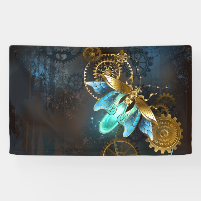 Steampunk Firefly Banner (Horizontal)