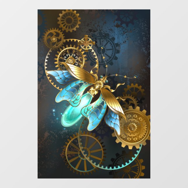 Steampunk Firefly Fensteraufkleber (Blatt)