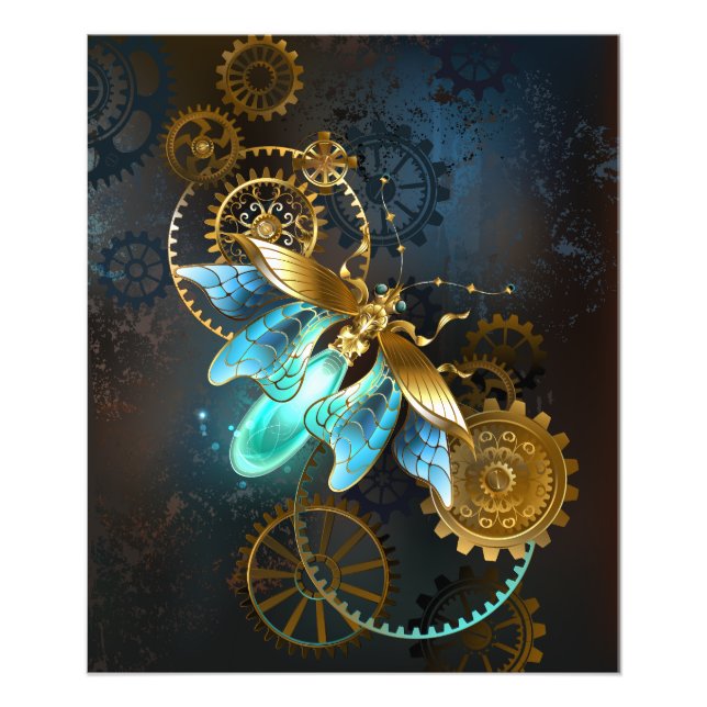 Steampunk Firefly Fotodruck (Vorne)