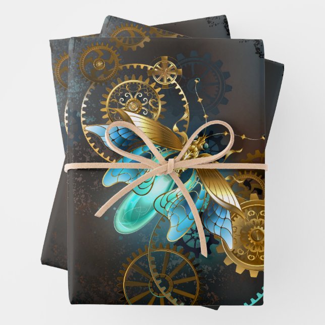 Steampunk Firefly Geschenkpapier Set (Beispiel)