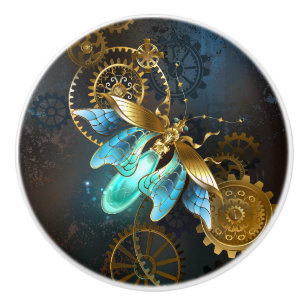 Steampunk Firefly Keramikknauf