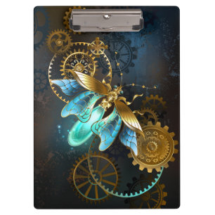 Steampunk Firefly Klemmbrett