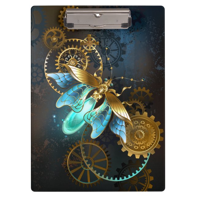 Steampunk Firefly Klemmbrett (Vorderseite)