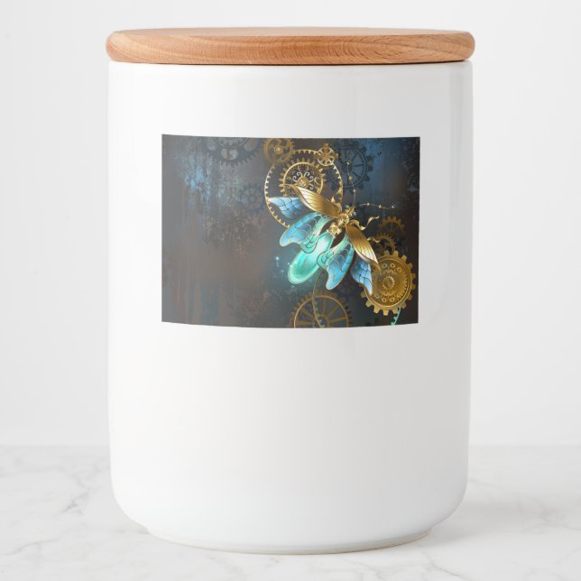 Steampunk Firefly Lebensmitteletikett (Vorderseite)