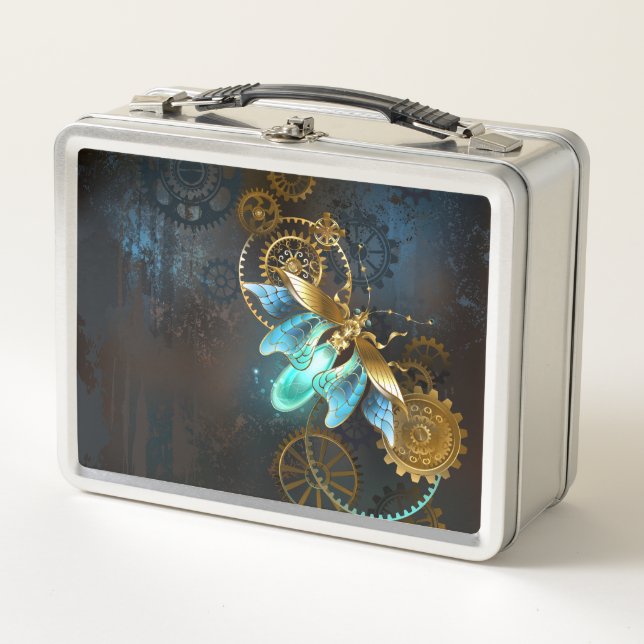 Steampunk Firefly Metall Brotdose (Vorderseite)