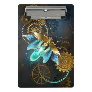 Steampunk Firefly Mini Klemmbrett