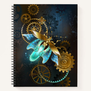 Steampunk Firefly Notizbuch