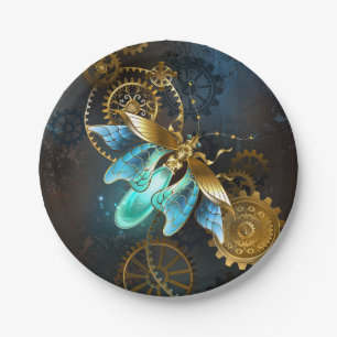 Steampunk Firefly Pappteller