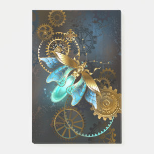 Steampunk Firefly Post-it Klebezettel