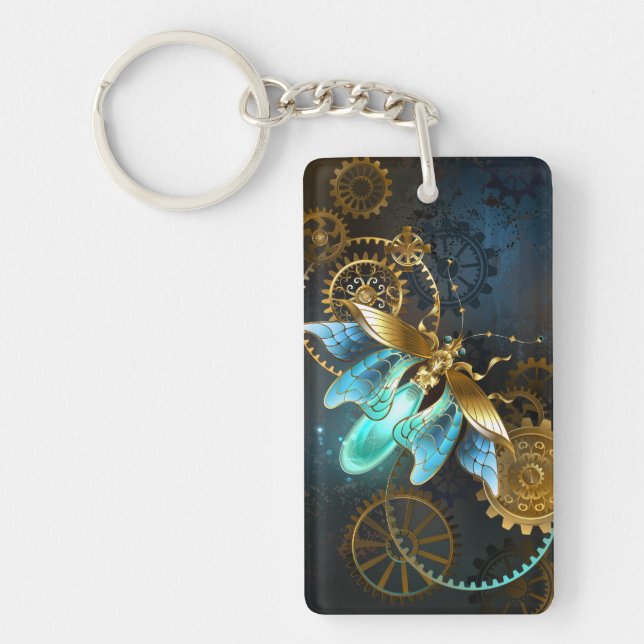 Steampunk Firefly Schlüsselanhänger (Vorderseite)